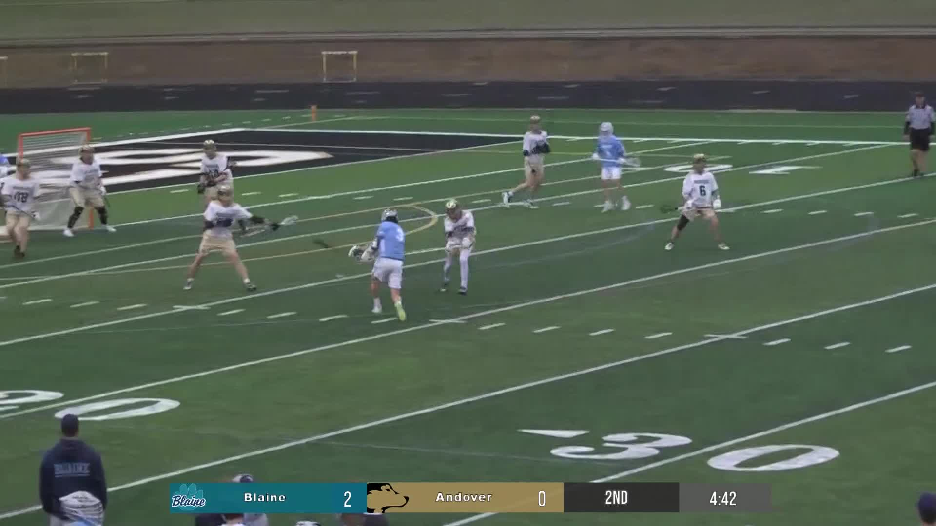 Thumbnail image for Boys Lacrosse: Blaine at Andover