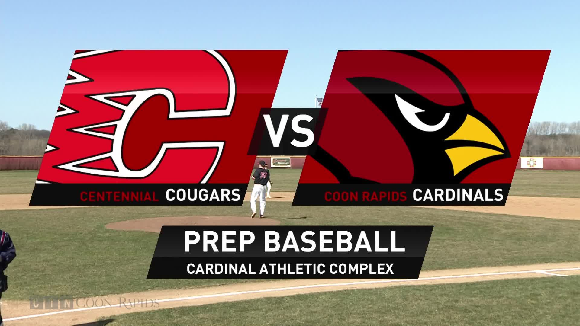 Thumbnail image for Baseball: Centennial at Coon Rapids
