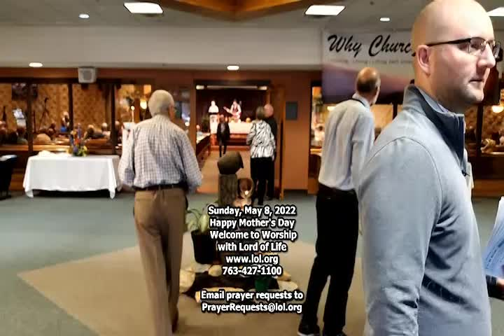 Thumbnail image for Lord of Life Church Service - 5/8/2022
