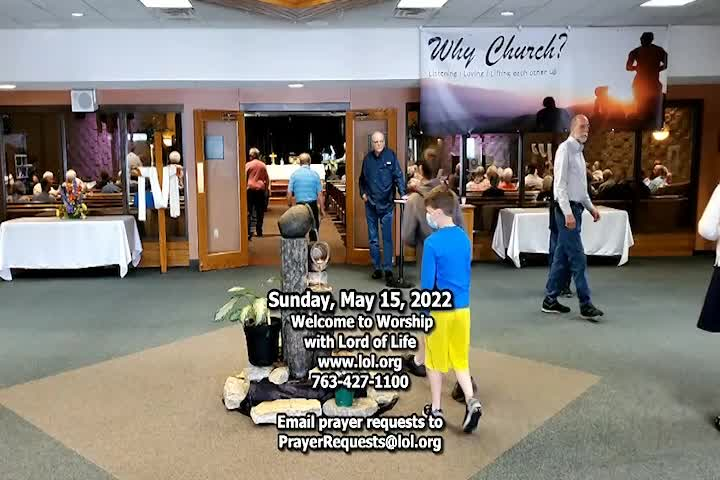 Thumbnail image for Lord of Life Church Service - 5/15/2022