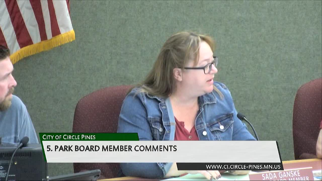 Thumbnail image for Circle Pines Park Board Meeting 6/07/2022