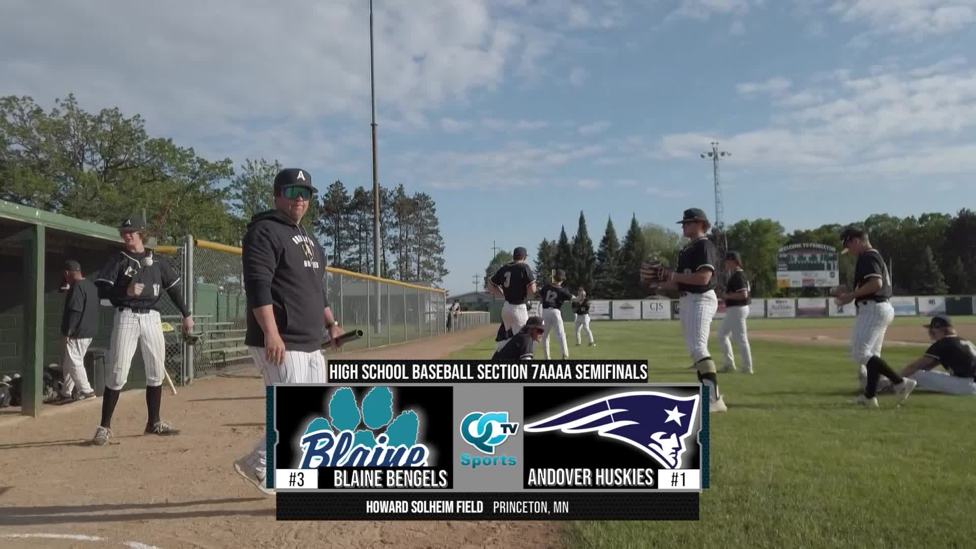 Thumbnail image for Baseball 7AAAA Championship: Blaine at Andover
