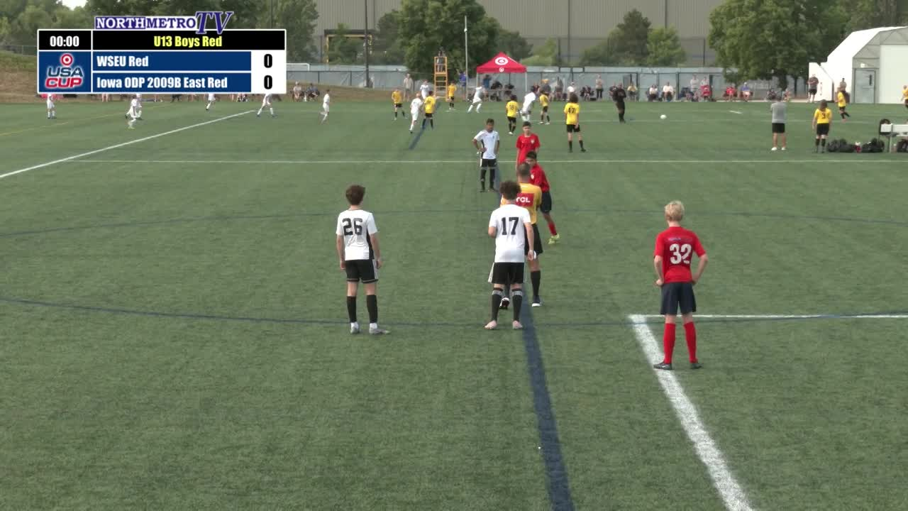 USA Cup Soccer Weekend Game 1: U13 Boys Red - WSEU Red v. Iowa ODP East Red