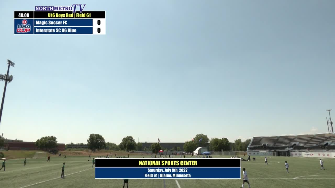 USA Cup Soccer Weekend Game 15: U16 Boys Red - Magic Soccer FC v. Interstate SC Blue
