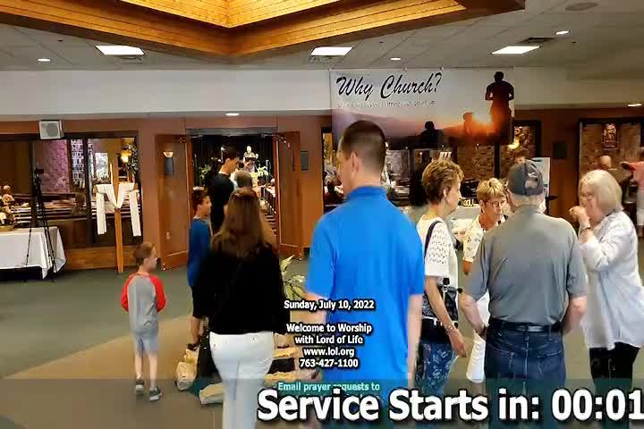 Thumbnail image for Lord of Life Church Service - 7/10/2022