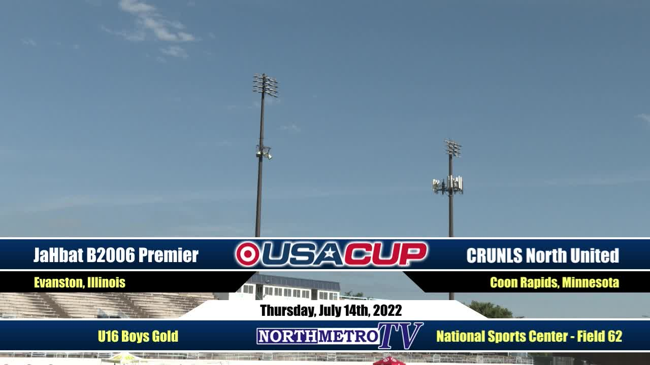 USA Cup Soccer Game 32: U16 Boys Gold - JaHbat Premier v. CRUNLS North United Premier