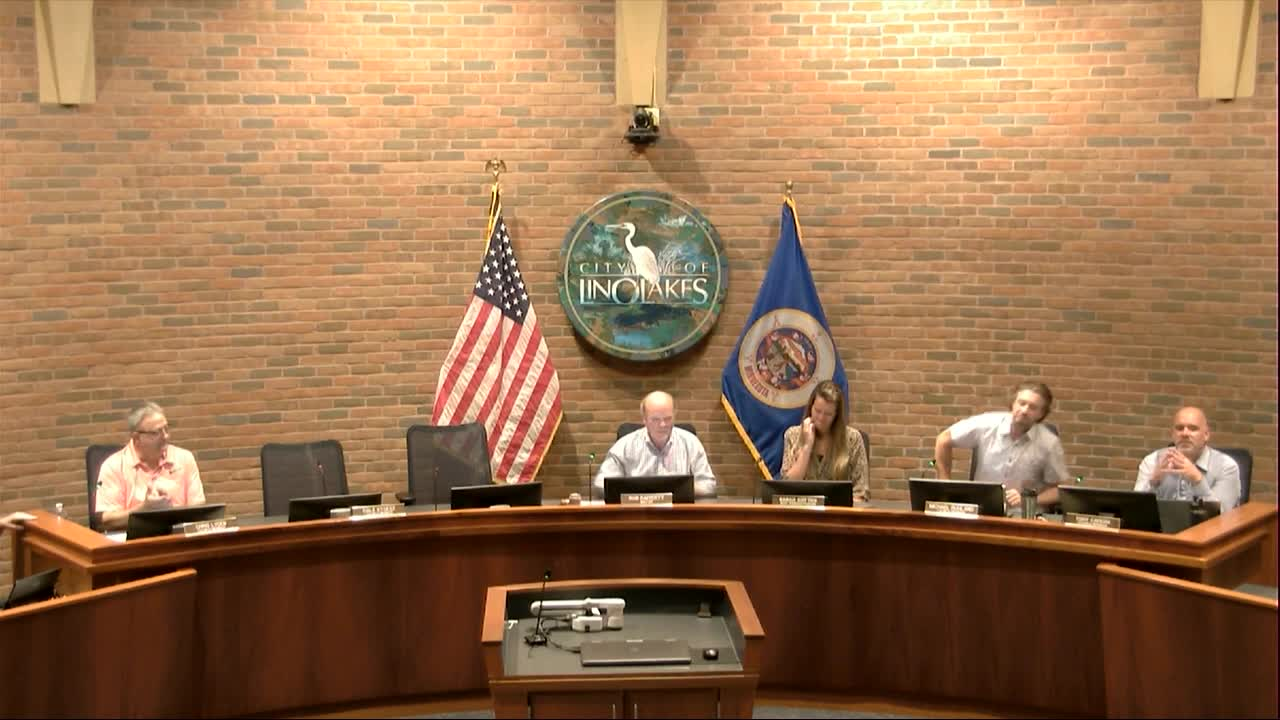 Thumbnail image for Lino Lakes City Council Meeting 7/25/2022