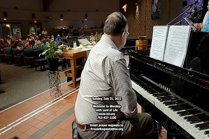 Thumbnail image for Lord of Life Church Service - 7/31/2022