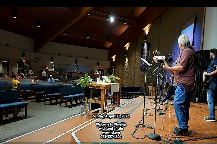 Thumbnail image for Lord of Life Church Service 8/21/2022