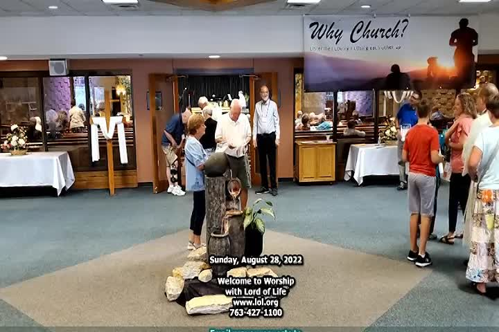 Thumbnail image for Lord of Life Church Service 8/28/2022