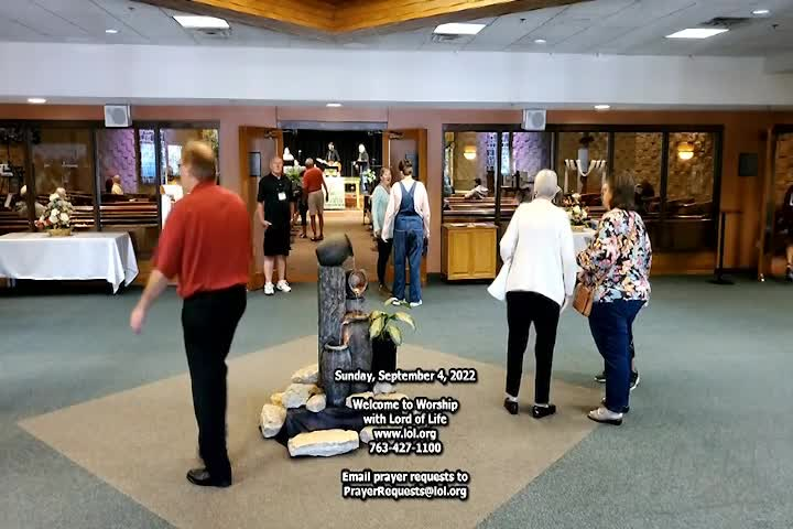 Thumbnail image for Lord of Life Church Service 9/04/2022