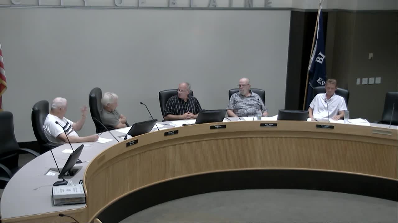 Blaine Traffic Commission Meeting 9/06/2022