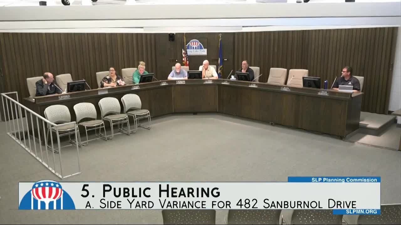 Spring Lake Park Planning Commission Meeting 9/26/2022