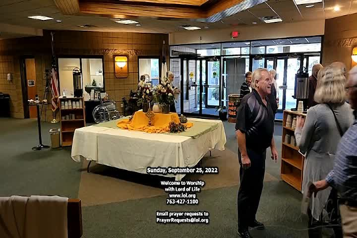 Thumbnail image for Lord of Life Church Service 9/25/2022
