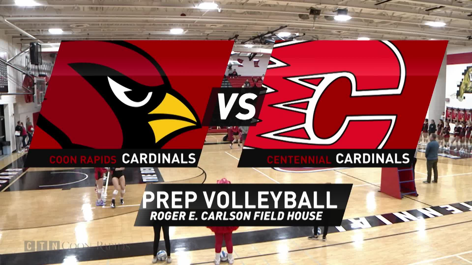 Volleyball: 7AAAA Quarter-Final: Coon Rapids at Centennial