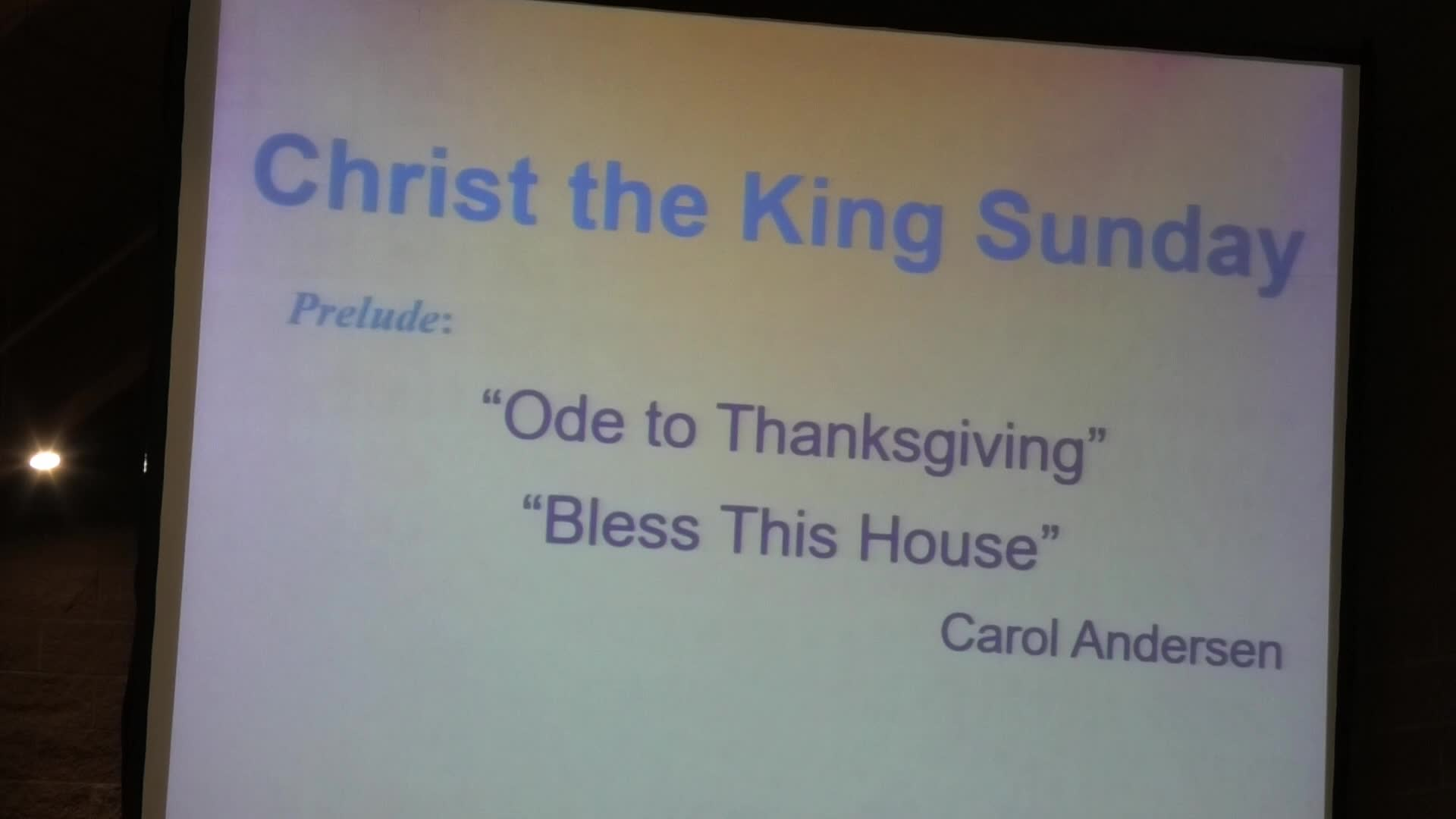 Thumbnail image for Glen Cary Lutheran Church Worship 11/20/2022