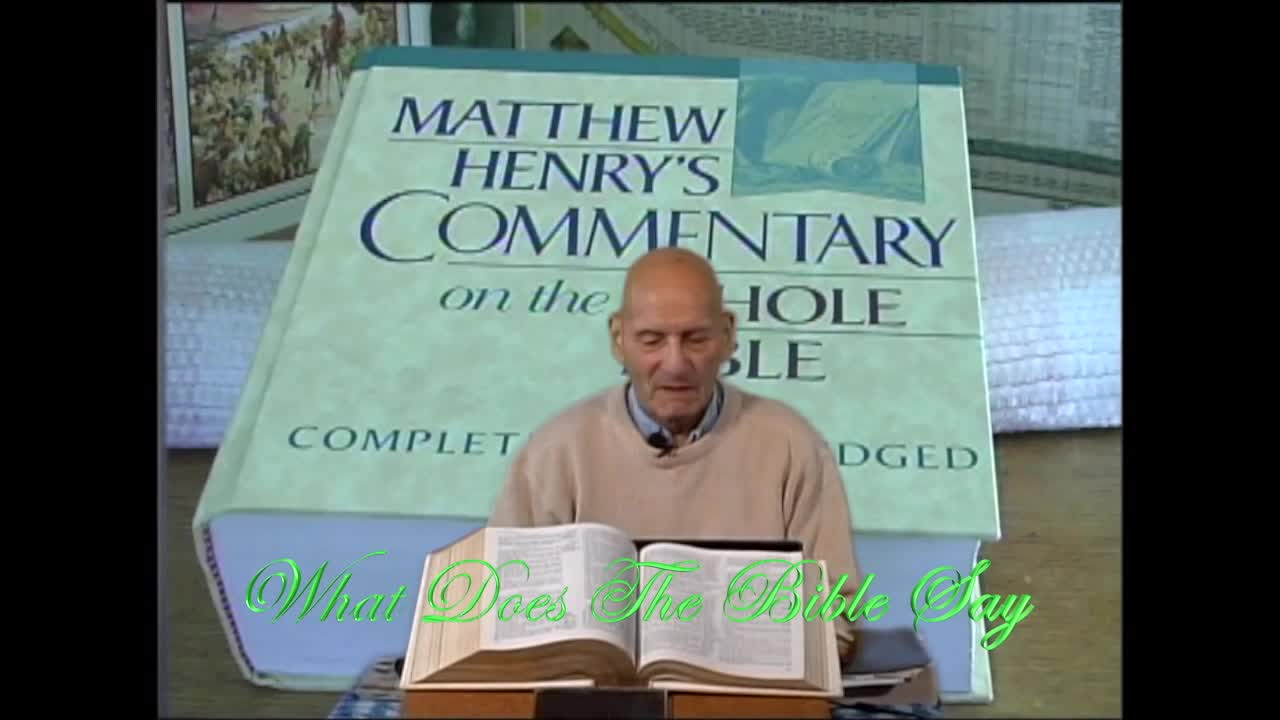 Thumbnail image for What Does the Bible Say?