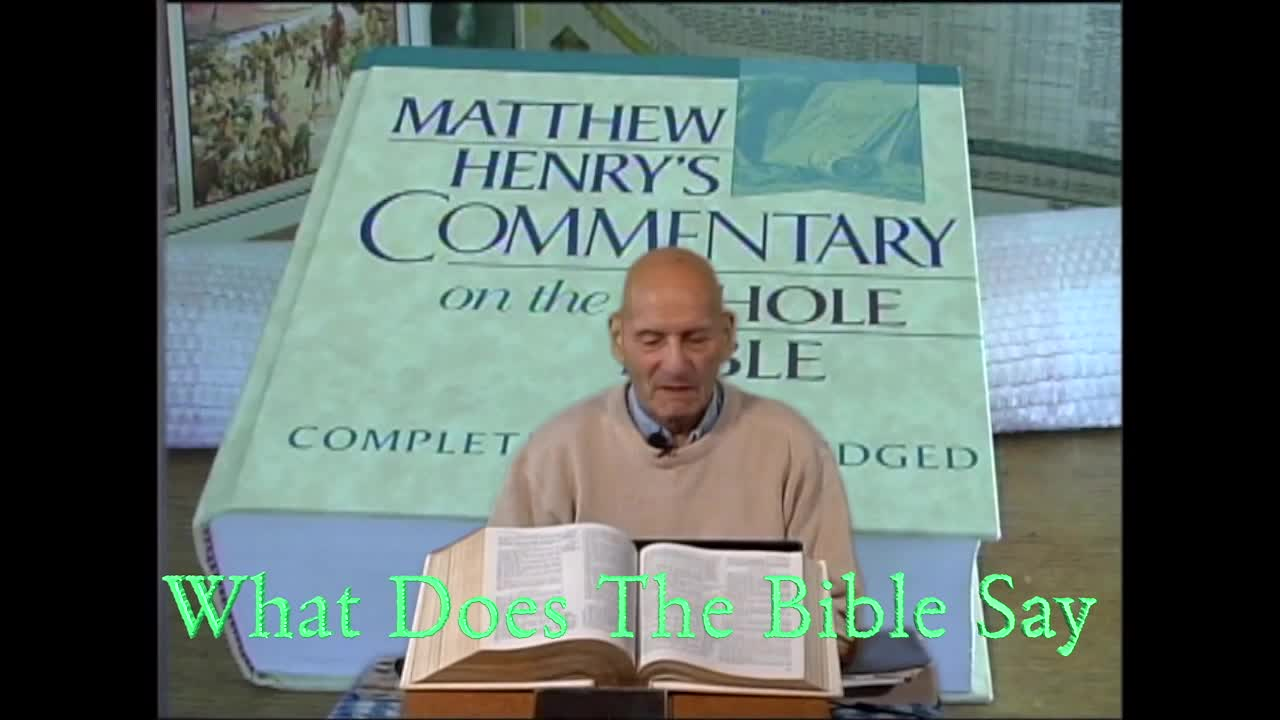 Thumbnail image for What Does the Bible Say?