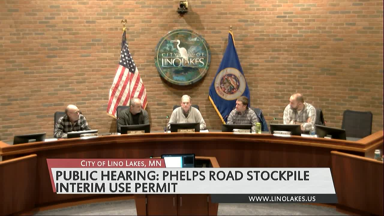 Thumbnail image for Lino Lakes Planning & Zoning Commission Meeting 1/11/2023