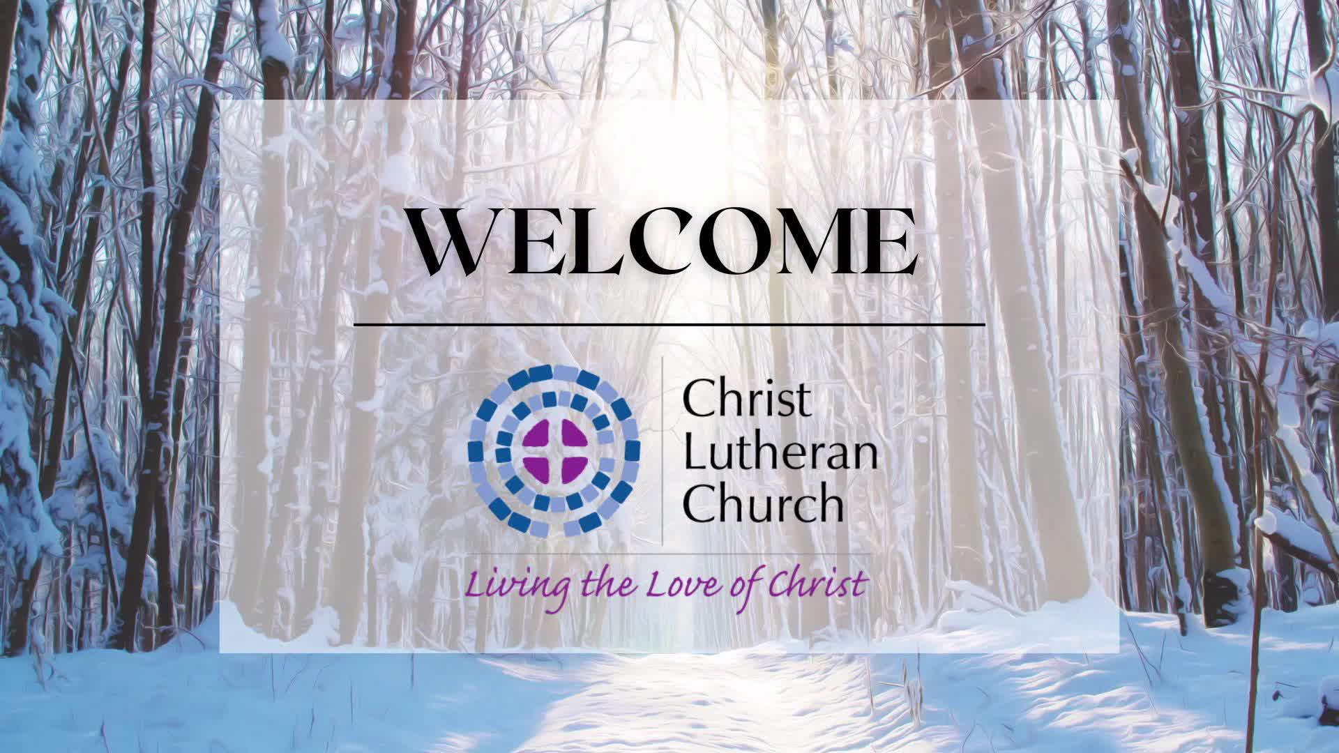 Thumbnail image for Christ Lutheran Church Worship 1/15/2023