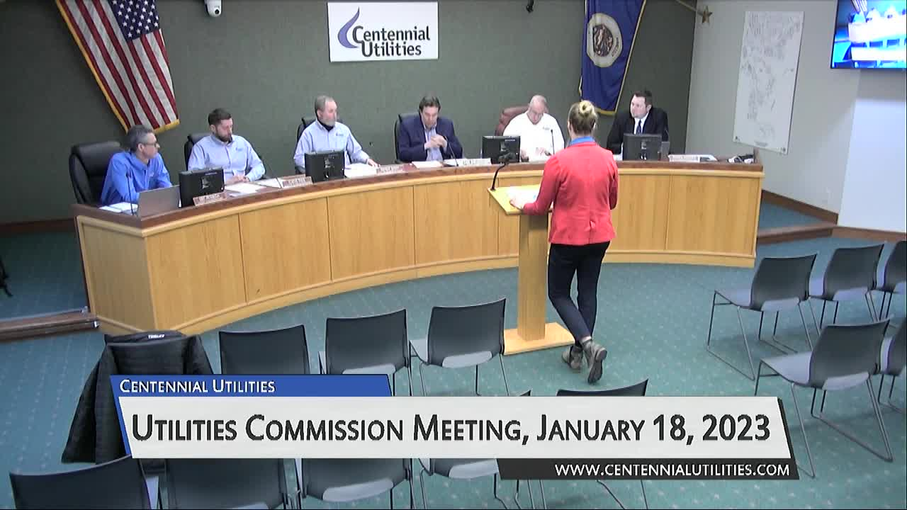 Thumbnail image for Circle Pines Utility Commission Meeting 1/18/2023