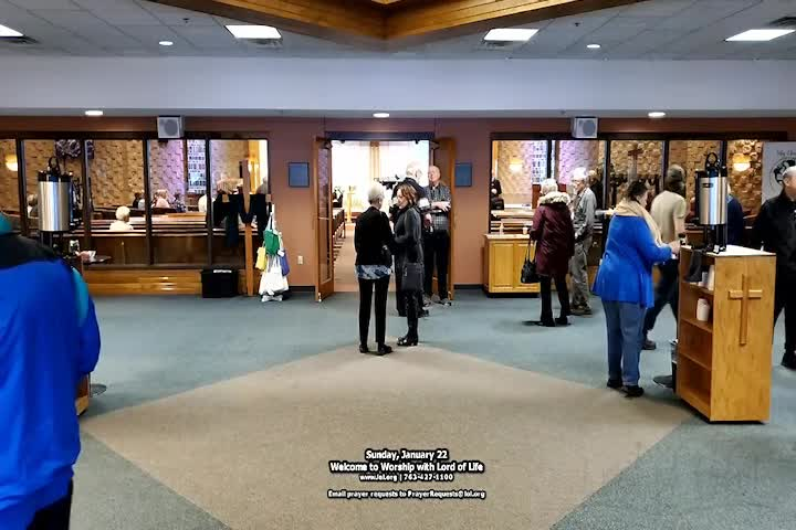 Thumbnail image for Lord of Life Church Service 1/22/2023