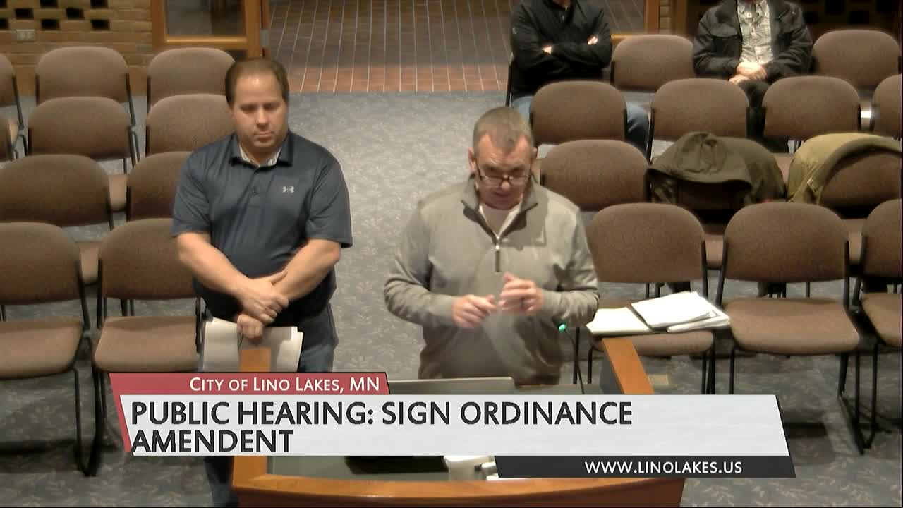 Thumbnail image for Lino Lakes Planning & Zoning Commission Meeting 2/08/2023