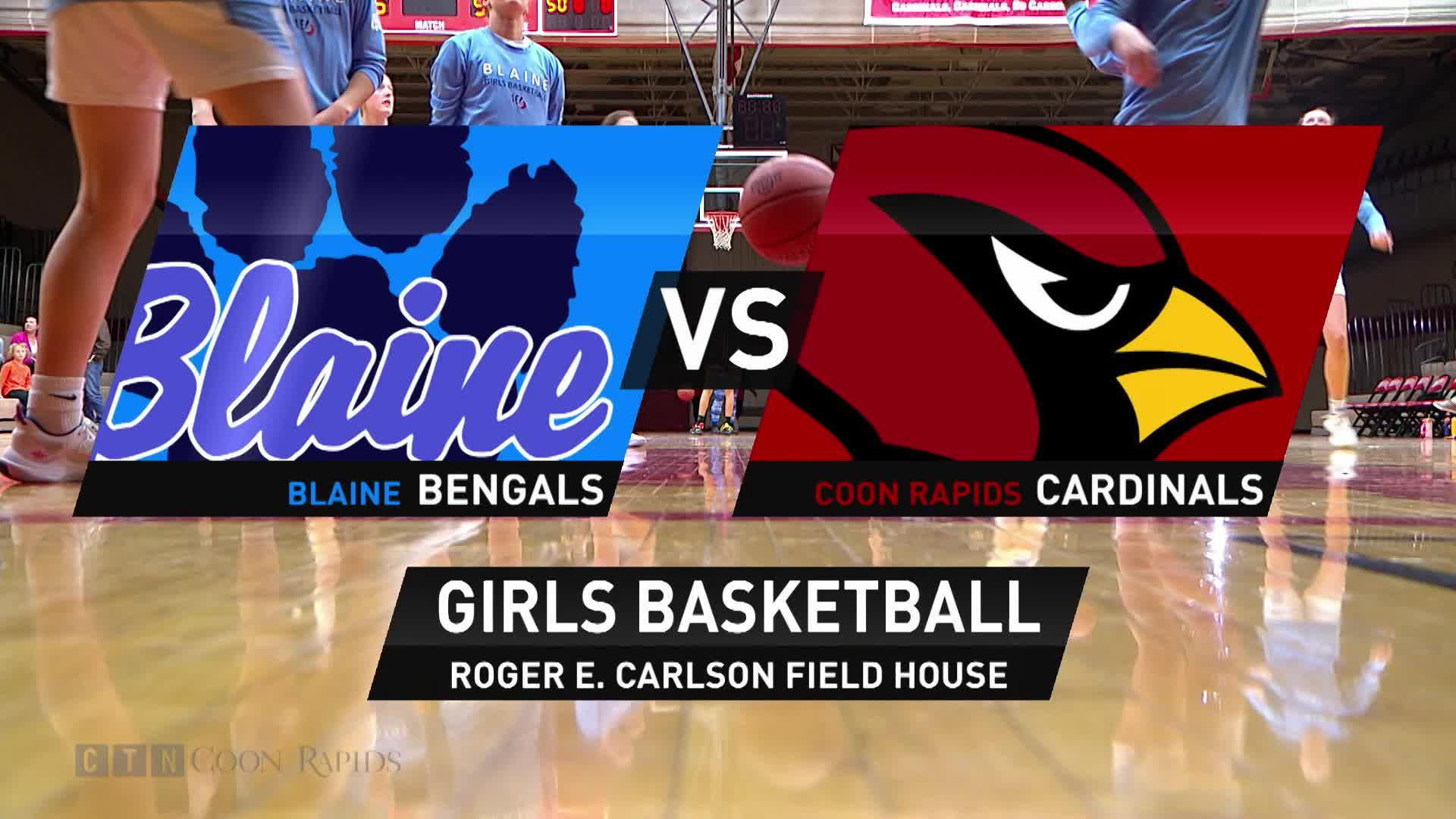 Thumbnail image for Girls Basketball: Blaine at Coon Rapids